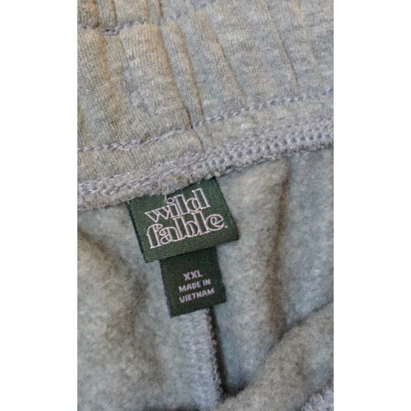 Wild Fable Xxl Plus Woman’s Grey Sweat Shorts Pockets Drawstring Waist 2xl 2x - Picture 3 of 4